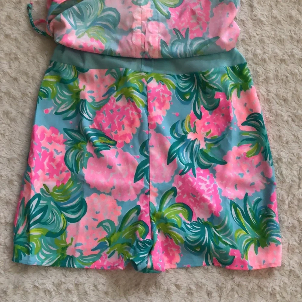 Lilly Pulitzer Jonna Romper Ibiza Pineapple Shake NWT - Picture 7 of 10